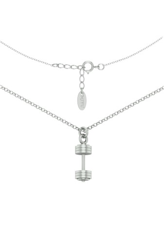 SREBRNY NASZYJNIK Z...