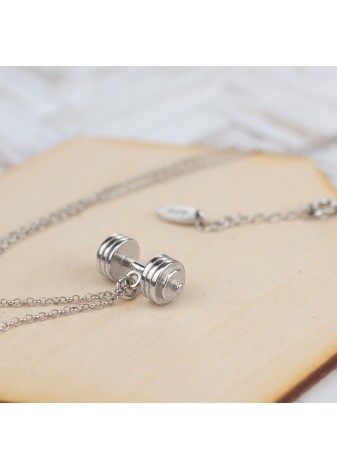 SREBRNY NASZYJNIK Z...