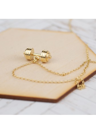 ZŁOTY NASZYJNIK Z ZAWIESZKĄ...