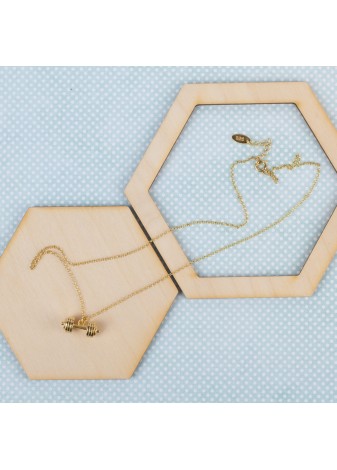 ZŁOTY NASZYJNIK Z ZAWIESZKĄ SZTANGA SREBRO 925 ZŁOTO 999