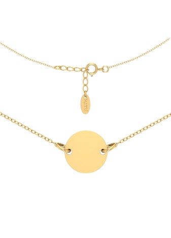 ZŁOTA BRANSOLETKA KÓŁKO...