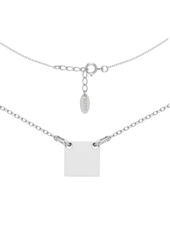 SREBRNY NASZYJNIK Z...