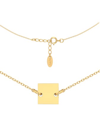 ZŁOTY NASZYJNIK KADRACIK...