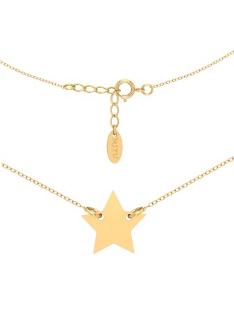 ZŁOTY NASZYJNIK Z ZAWIESZKĄ...