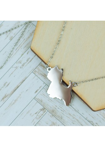 SREBRNY NASZYJNIK PIES YORK SREBRO 925 RODOWANY